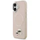 Karl Lagerfeld Karl & Choupette Pins MagSafe vāciņš iPhone 17 - rozā