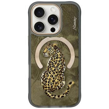 Nimmy Magnetic Fantasy Animal MagSafe maciņš iPhone 16 Pro Max - Zelts | Phone Case Cover