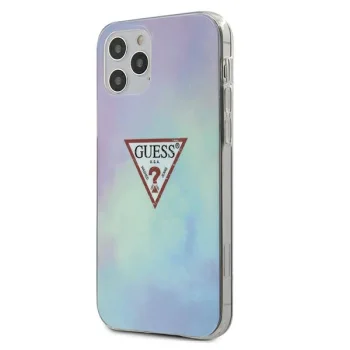 Чехол Guess Tie & Dye для iPhone 12 / 12 Pro - Синий