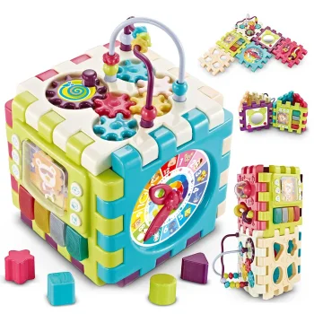 Ricokids 781700 muzikāls izglītojošais kubs bērniem