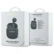 Bezvadu austiņas Guess Printed Classic Logo TWS Bluetooth 5.3, melnas