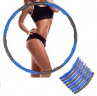 4Fizjo Gymnastics Massage Hula Hoop 95cm, Blue-Gray