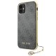 Guess iPhone 11 / XR vāciņš 4G Charms Collection, pelēks
