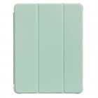 Apple iPad Air 4 (2020) (A2324 A2072) Stand Tablet Case Cover with Kickstand, Light Green | Planšetes Vāciņš Maciņš Apvalks Grāmatiņa