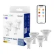 Умная светодиодная лампочка Yeelight Smart LED Bulb GU10 (диммируемая), 4 шт.