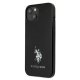 Apple iPhone 13 mini 5.4\'\' US Polo Horses Logo Case Cover (USHCP13SUMHK), Black
