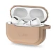 Tech-Protect Apple AirPods Pro 1 / 2 maciņš Silicone Rope, gaiši brūns