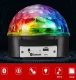 Bluetooth LED disko bumba projektors gaisma ar skaļruni, USB MP3 | Chrystal Magic Disco Ball Party Light