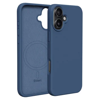 Etteri Silicone Mag vāciņš Apple iPhone 16 Plus (6.7"), tumši zils