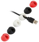 Pašlīmējoši kabeļu turētāji Cable Drop, 6 gab.