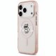 Karl Lagerfeld IML Choupette Sketch Logo MagSafe vāciņš iPhone 17 Pro, Rozā