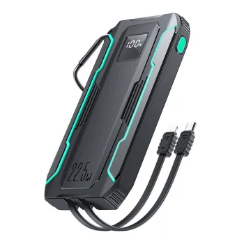 Внешний аккумулятор Joyroom JR-L017 10000mAh 22.5W со встроенными кабелями USB-C...