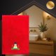 Ruhhy Christmas Towels Set of 3, Cotton Hand Towels, Red, Green, White