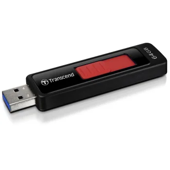 USB-флеш-накопитель Transcend JetFlash 760 64 ГБ USB 3.1 Gen 1, черный / синий