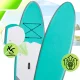 SUP-борд AquaPaddle 335x84x15 см, с аксессуарами, 180 кг, Cruise Green