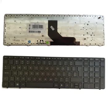 Клавиатура HP ProBook 6560B, 6565B, 6570B (US), черная/серебристая