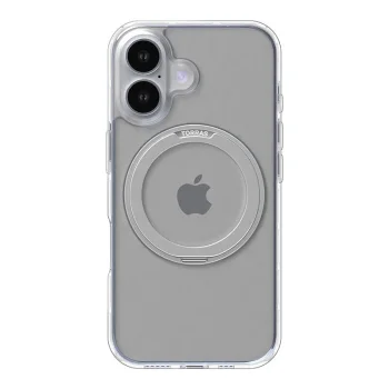 Чехол Torras Ostand Pro для iPhone 16 Plus, прозрачный