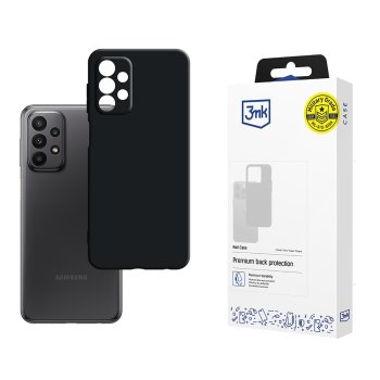 3mk Matt Case for Samsung Galaxy A23 / A23 5G Black