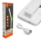 LED galda lampa ar bezvadu lādētāju 10W, aptumšojama, 3 režīmi, balta, LTC