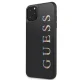 Apple iPhone 11 Pro Max 6.5\'\' Guess Glitter Logo Case Cover (GUHCN65LGMLBK), Black