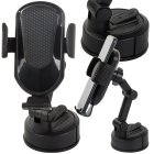 Автомобильный держатель для телефона на присоске на стекло и панель