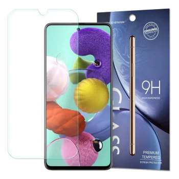 Samsung Galaxy A71 SM-A715F / Note 10 Lite N770F - Защитное стекло (Узкое, до изгибов) |...