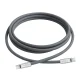 Силиконовый кабель Newell USB-C–USB-C, 100 Вт, 2 м, серый