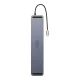 Baseus EliteJoy Gen2 универсальный 12-в-1 USB HUB с 25 см кабелем USB-C, подставкой...