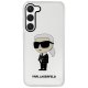 Karl Lagerfeld caurspīdīgs vāciņš Samsung Galaxy S23 KLHCS23SHNIKTCT