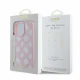Guess iPhone 16 Pro Max vāciņš Peony Script MagSafe, rozā
