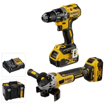 Akumulatora instrumentu komplekts DeWalt DCK2020P2T-QW 18V 2x 5.0Ah TSTAK