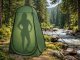 Pop-Up Camping Shower and Changing Room Privacy Tent, Green