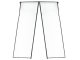 Magnetic Mosquito Net for Doors 160x230 cm, Black