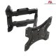 Maclean MC-742 TV un monitoru sienas stiprinājums, 13-55\", 30kg, melns