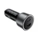 Auto lādētājs Acefast B21 75W, USB-C + USB-A, melns