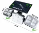 Modular Solar Lamp with Sensor, 122 LED