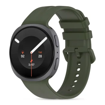 Tech-Protect Silicone Evo siksniņa pulkstenim Samsung Galaxy Watch 40 / 44 / 46 mm, zaļa