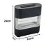 Flame Effect Air Humidifier and Essential Oil Diffuser with Remote Control, USB-C