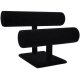 Jewelry Display Stand with Two Rollers AG545, Black