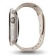 Apple Watch Series 4 / 5 / 6 / 7 / SE 44 / 45 mm Uniq Etui Valencia Case Cover, Starlight