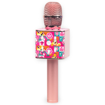 Kids Karaoke Microphone Paw Patrol Skye Wireless Bluetooth Singing Toy, pink