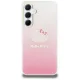 Hello Kitty Samsung Galaxy A55 vāciņš IML Gradient Electrop Kitty Head, rozā