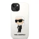 Чехол Karl Lagerfeld для iPhone 14 Plus Silicone Ikonik Белый