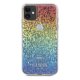 Guess iPhone 11 / XR vāciņš IML Faceted Mirror Disco Iridescent, daudzkrāsains