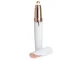 Face and Eyebrow Epilator / Trimmer with LED Light, White