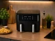 Karstā gaisa friteris 15L 2400W ar diviem nodalījumiem, 6 režīmi, melns