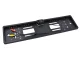 Auto License Plate Frame with Rear View Reverse Backup Camera, Black