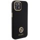 Guess Silicone Logo Strass 4G Case for iPhone 15 / 14 / 13, Black