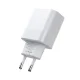 Сетевое зарядное устройство Tech-Protect C20W 2x USB-C PD 20W, белое