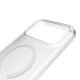 Puro iPhone 17 Pro Max vāciņš Lite Mag, caurspīdīgs ar baltu gredzenu